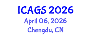 International Conference on Applied Geophysics and Seismology (ICAGS) April 06, 2026 - Chengdu, China