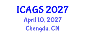 International Conference on Applied Geophysics and Seismology (ICAGS) April 10, 2027 - Chengdu, China