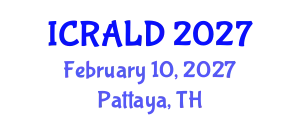 International Conference on Residential Architecture and Landscape Design (ICRALD) February 10, 2027 - Pattaya, Thailand