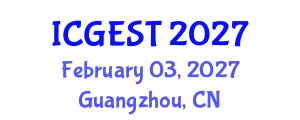 International Conference on Geothermal Energy Systems and Technologies (ICGEST) February 03, 2027 - Guangzhou, China