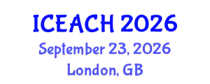 International Conference on Ecotourism Activities and Cultural Heritage (ICEACH) September 23, 2026 - London, United Kingdom