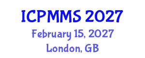 International Conference on Product Marketing and Marketing Strategies (ICPMMS) February 15, 2027 - London, United Kingdom