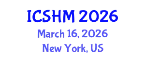 International Conference on Self-Healing Materials (ICSHM) March 16, 2026 - New York, United States