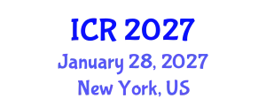 International Conference on Radar (ICR) January 28, 2027 - New York, United States