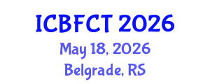 International Conference on Battery and Fuel Cell Technology (ICBFCT) May 18, 2026 - Belgrade, Serbia