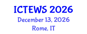 International Conference on Timber Engineering and Wood Science (ICTEWS) December 13, 2026 - Rome, Italy