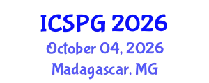 International Conference on Sedimentary and Petroleum Geology (ICSPG) October 04, 2026 - Madagascar, Madagascar