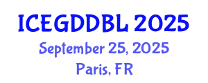 International Conference on Educational Game Development and Game-Based Learning (ICEGDDBL) September 25, 2025 - Paris, France