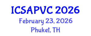 International Conference on Small Animal Pediatrics and Veterinary Care (ICSAPVC) February 23, 2026 - Phuket, Thailand