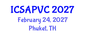 International Conference on Small Animal Pediatrics and Veterinary Care (ICSAPVC) February 24, 2027 - Phuket, Thailand
