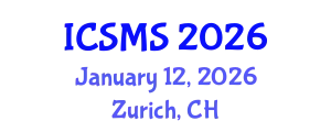 International Conference on Superhard Materials and Structures (ICSMS) January 12, 2026 - Zurich, Switzerland