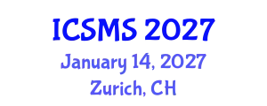International Conference on Superhard Materials and Structures (ICSMS) January 14, 2027 - Zurich, Switzerland