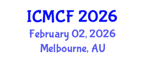 International Conference on Marine Corrosion and Fouling (ICMCF) February 02, 2026 - Melbourne, Australia