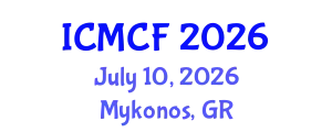 International Conference on Marine Corrosion and Fouling (ICMCF) July 10, 2026 - Mykonos, Greece