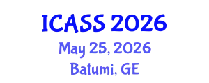 International Conference on Applied Surface Science (ICASS) May 25, 2026 - Batumi, Georgia