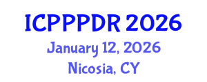 International Conference on Psychedelic Pharmacology and Psychedelic Drug Research (ICPPPDR) January 12, 2026 - Nicosia, Cyprus