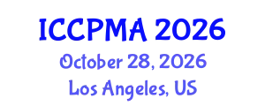 International Conference on Consumer Psychology, Marketing and Advertising (ICCPMA) October 28, 2026 - Los Angeles, United States