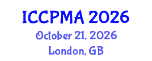 International Conference on Consumer Psychology, Marketing and Advertising (ICCPMA) October 21, 2026 - London, United Kingdom