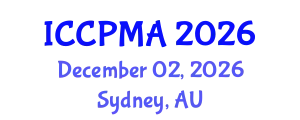 International Conference on Consumer Psychology, Marketing and Advertising (ICCPMA) December 02, 2026 - Sydney, Australia