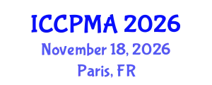 International Conference on Consumer Psychology, Marketing and Advertising (ICCPMA) November 18, 2026 - Paris, France