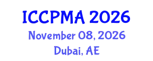 International Conference on Consumer Psychology, Marketing and Advertising (ICCPMA) November 08, 2026 - Dubai, United Arab Emirates
