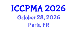 International Conference on Consumer Psychology, Marketing and Advertising (ICCPMA) October 28, 2026 - Paris, France