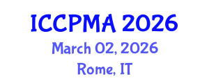 International Conference on Consumer Psychology, Marketing and Advertising (ICCPMA) March 02, 2026 - Rome, Italy