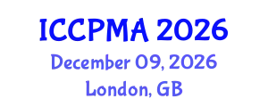 International Conference on Consumer Psychology, Marketing and Advertising (ICCPMA) December 09, 2026 - London, United Kingdom