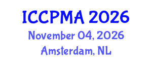International Conference on Consumer Psychology, Marketing and Advertising (ICCPMA) November 04, 2026 - Amsterdam, Netherlands