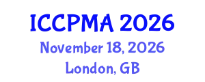 International Conference on Consumer Psychology, Marketing and Advertising (ICCPMA) November 18, 2026 - London, United Kingdom