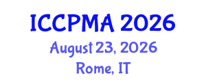 International Conference on Consumer Psychology, Marketing and Advertising (ICCPMA) August 23, 2026 - Rome, Italy