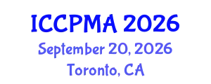 International Conference on Consumer Psychology, Marketing and Advertising (ICCPMA) September 20, 2026 - Toronto, Canada