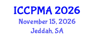 International Conference on Consumer Psychology, Marketing and Advertising (ICCPMA) November 15, 2026 - Jeddah, Saudi Arabia