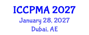 International Conference on Consumer Psychology, Marketing and Advertising (ICCPMA) January 28, 2027 - Dubai, United Arab Emirates