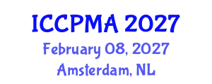 International Conference on Consumer Psychology, Marketing and Advertising (ICCPMA) February 08, 2027 - Amsterdam, Netherlands