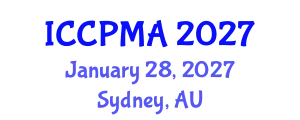 International Conference on Consumer Psychology, Marketing and Advertising (ICCPMA) January 28, 2027 - Sydney, Australia