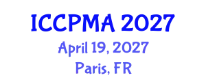 International Conference on Consumer Psychology, Marketing and Advertising (ICCPMA) April 19, 2027 - Paris, France