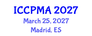 International Conference on Consumer Psychology, Marketing and Advertising (ICCPMA) March 25, 2027 - Madrid, Spain