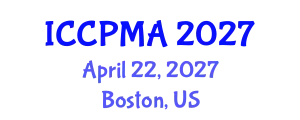 International Conference on Consumer Psychology, Marketing and Advertising (ICCPMA) April 22, 2027 - Boston, United States