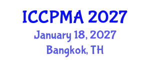 International Conference on Consumer Psychology, Marketing and Advertising (ICCPMA) January 18, 2027 - Bangkok, Thailand