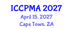International Conference on Consumer Psychology, Marketing and Advertising (ICCPMA) April 15, 2027 - Cape Town, South Africa