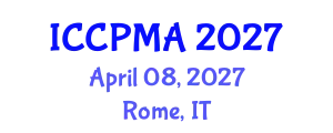 International Conference on Consumer Psychology, Marketing and Advertising (ICCPMA) April 08, 2027 - Rome, Italy