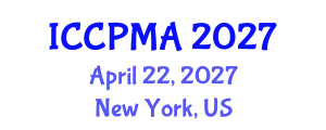 International Conference on Consumer Psychology, Marketing and Advertising (ICCPMA) April 22, 2027 - New York, United States