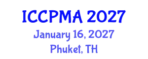 International Conference on Consumer Psychology, Marketing and Advertising (ICCPMA) January 16, 2027 - Phuket, Thailand