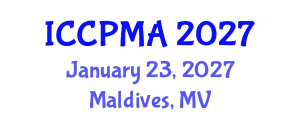 International Conference on Consumer Psychology, Marketing and Advertising (ICCPMA) January 23, 2027 - Maldives, Maldives