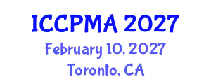 International Conference on Consumer Psychology, Marketing and Advertising (ICCPMA) February 10, 2027 - Toronto, Canada
