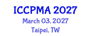 International Conference on Consumer Psychology, Marketing and Advertising (ICCPMA) March 03, 2027 - Taipei, Taiwan