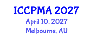 International Conference on Consumer Psychology, Marketing and Advertising (ICCPMA) April 10, 2027 - Melbourne, Australia