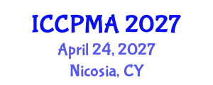 International Conference on Consumer Psychology, Marketing and Advertising (ICCPMA) April 24, 2027 - Nicosia, Cyprus
