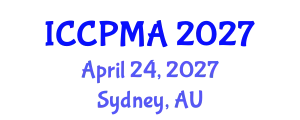 International Conference on Consumer Psychology, Marketing and Advertising (ICCPMA) April 24, 2027 - Sydney, Australia